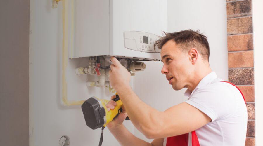 Local tankless water heater installation in Chickasaw, OH